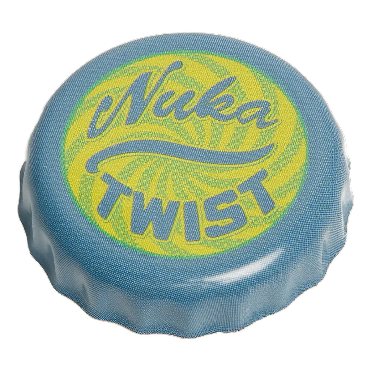 Fallout "Nuka Cola Twist" Glasflasche und Kronkorken Fallout "Nuka Cola Twist" Glasflasche und Kronkorken