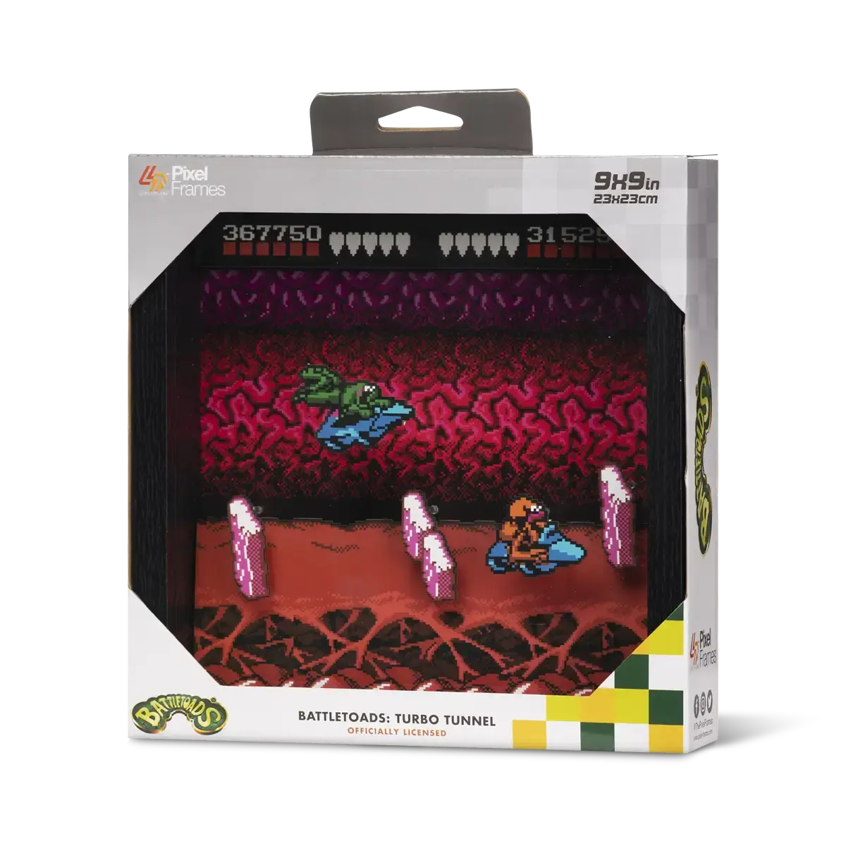 Pixel Frames Battletoads "Turbo Tunnel" Pixel Frames Battletoads "Turbo Tunnel"