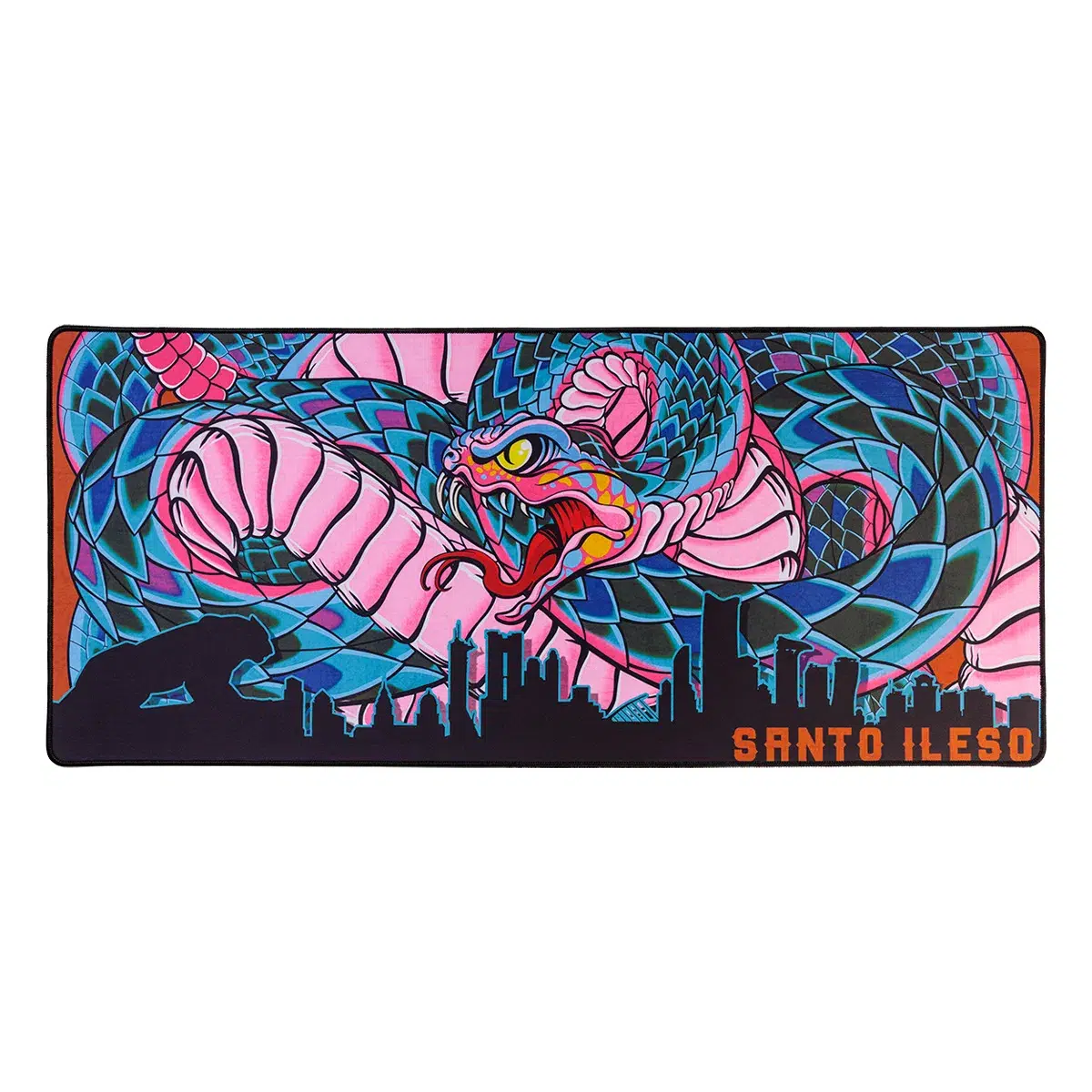 1079309-saints-row-5-mousemat-snake-mural Saints Row Mousepad "Snake Mural" Cover