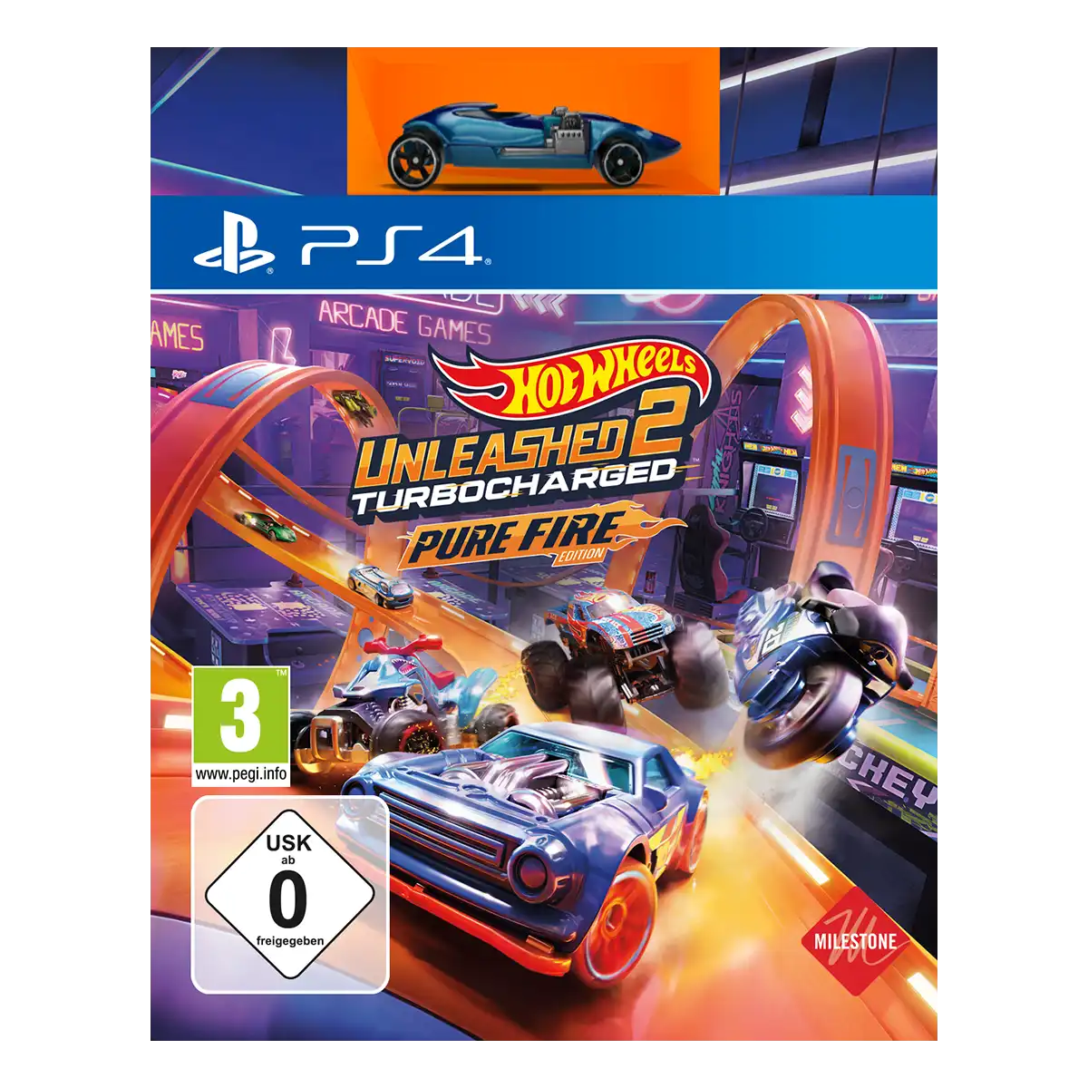 Hot Wheels Unleashed™ 2 Turbocharged Pure Fire Edition (PS4)