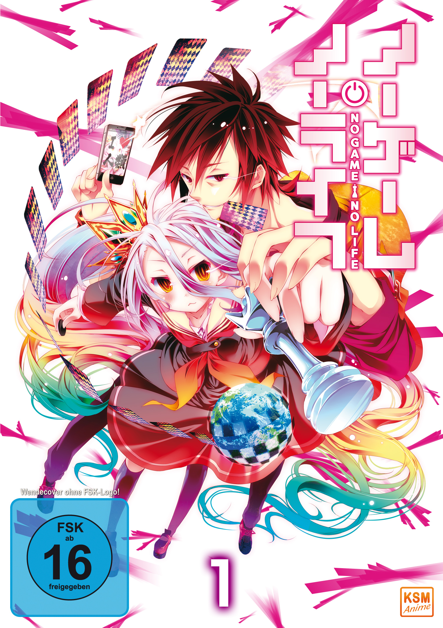 No Game No Life - Volume 1: Episode 01-04 [DVD]