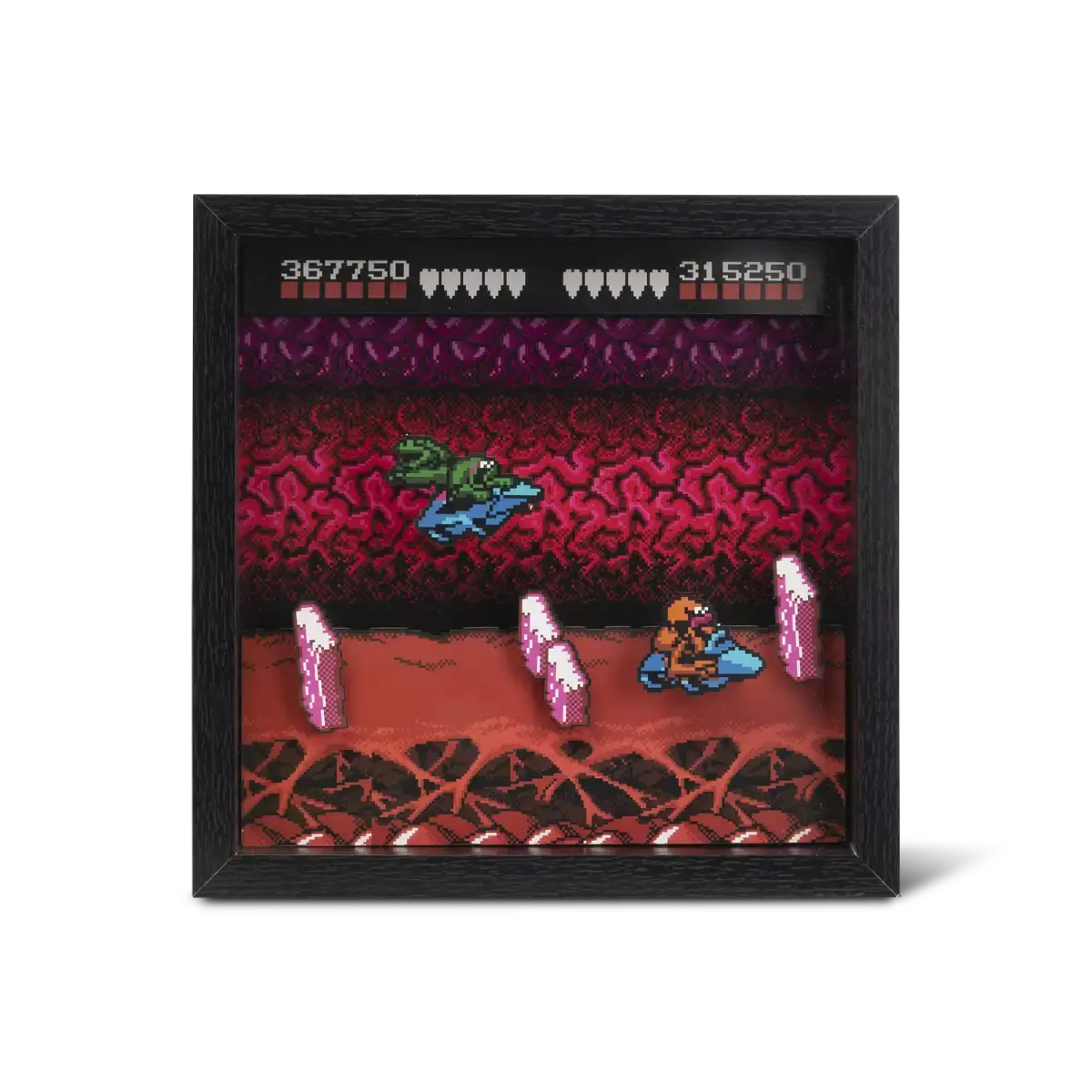 Pixel Frames Battletoads "Turbo Tunnel" Pixel Frames Battletoads "Turbo Tunnel"