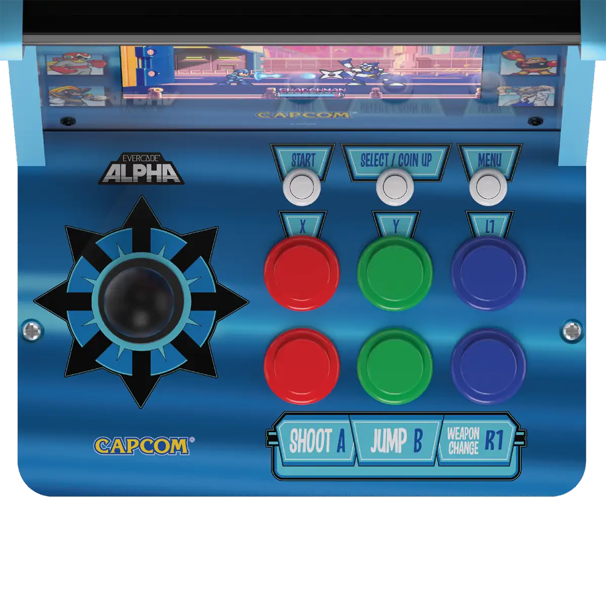 Blaze Evercade Alpha Mega Man Bartop Arcade Blaze Evercade Alpha Mega Man Bartop Arcade