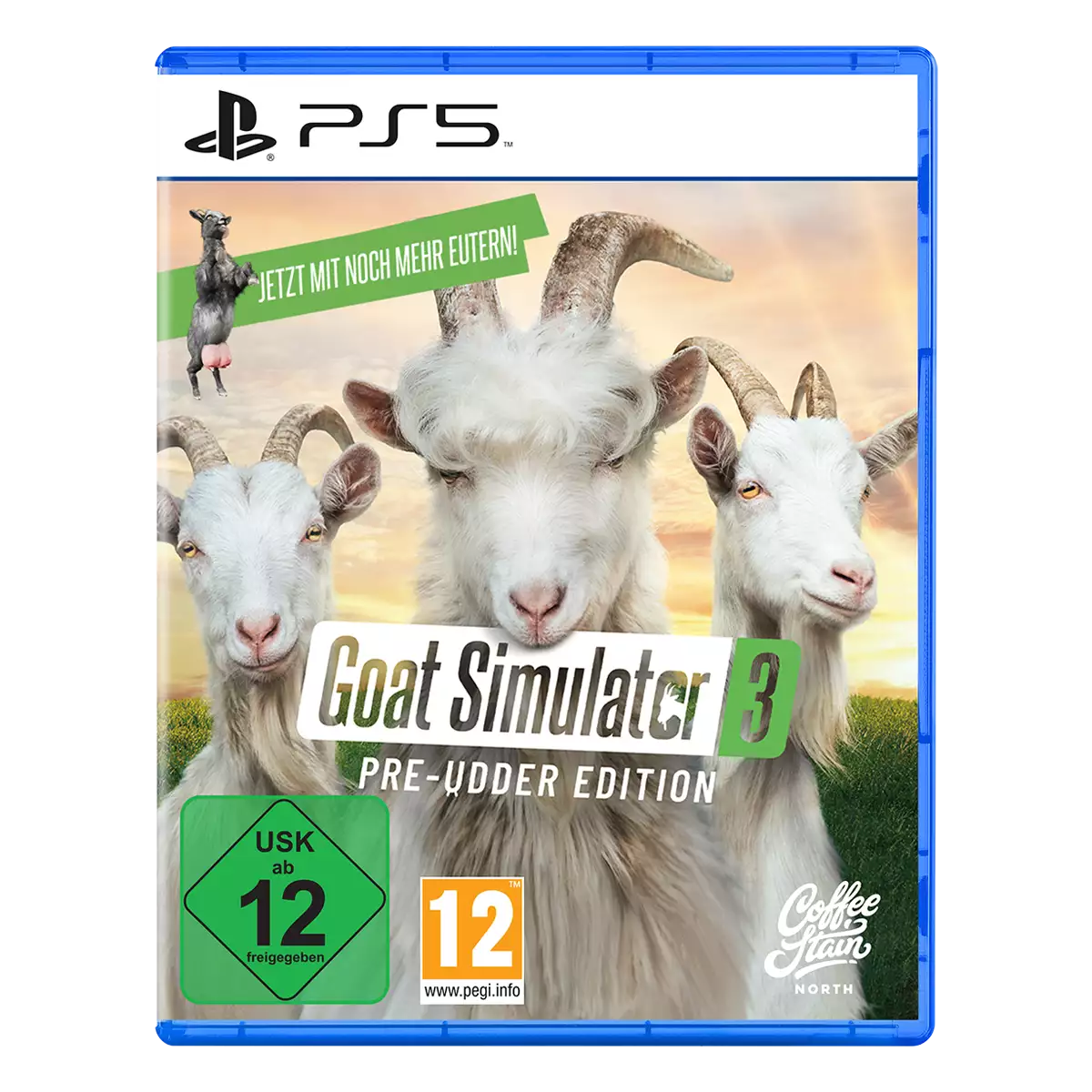 Goat Simulator 3 Pre-Udder Edition (PS5) Cover