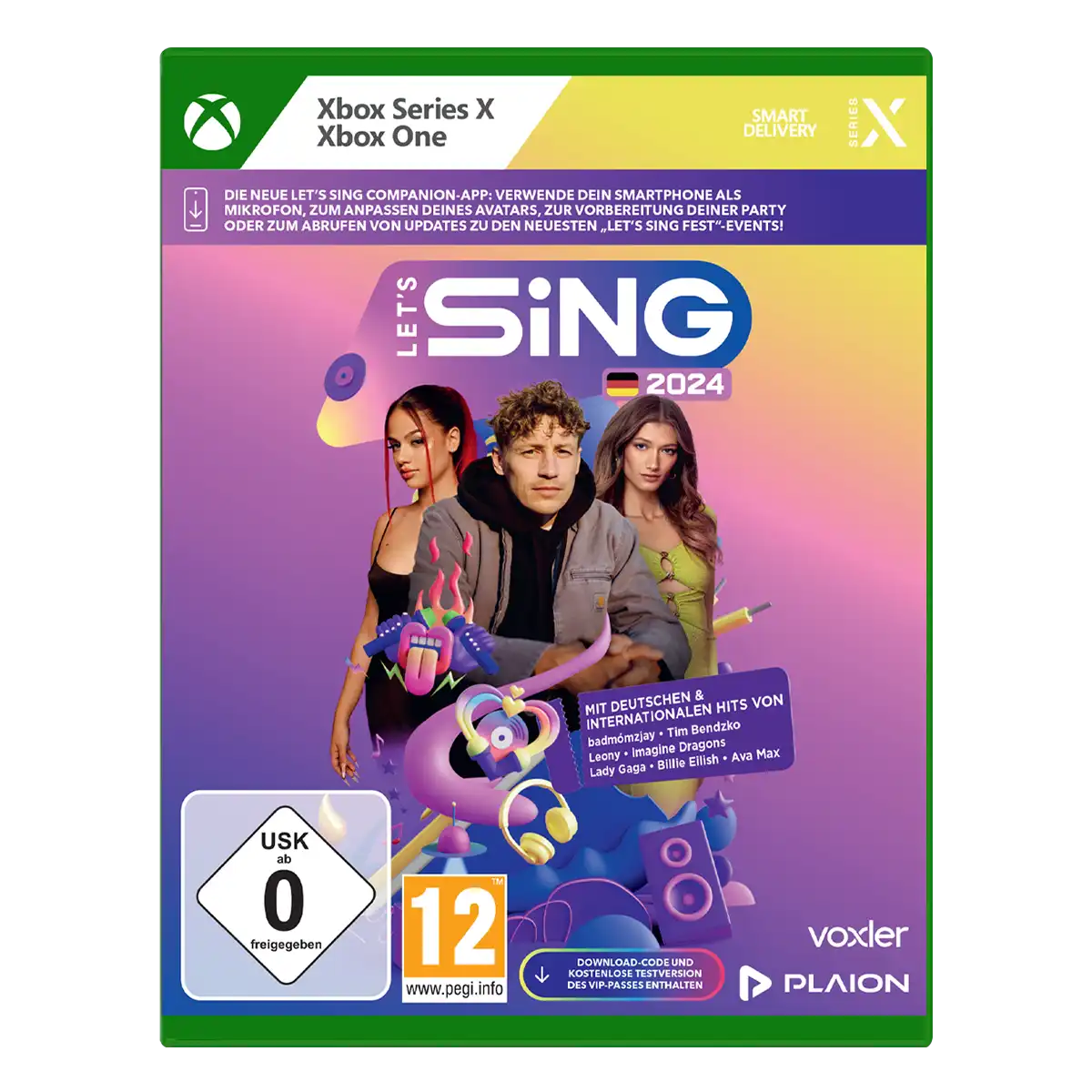 Let's Sing 2024 German Version (Xbox One / Xbox Series X) Let's Sing 2024 German Version (Xbox One / Xbox Series X)