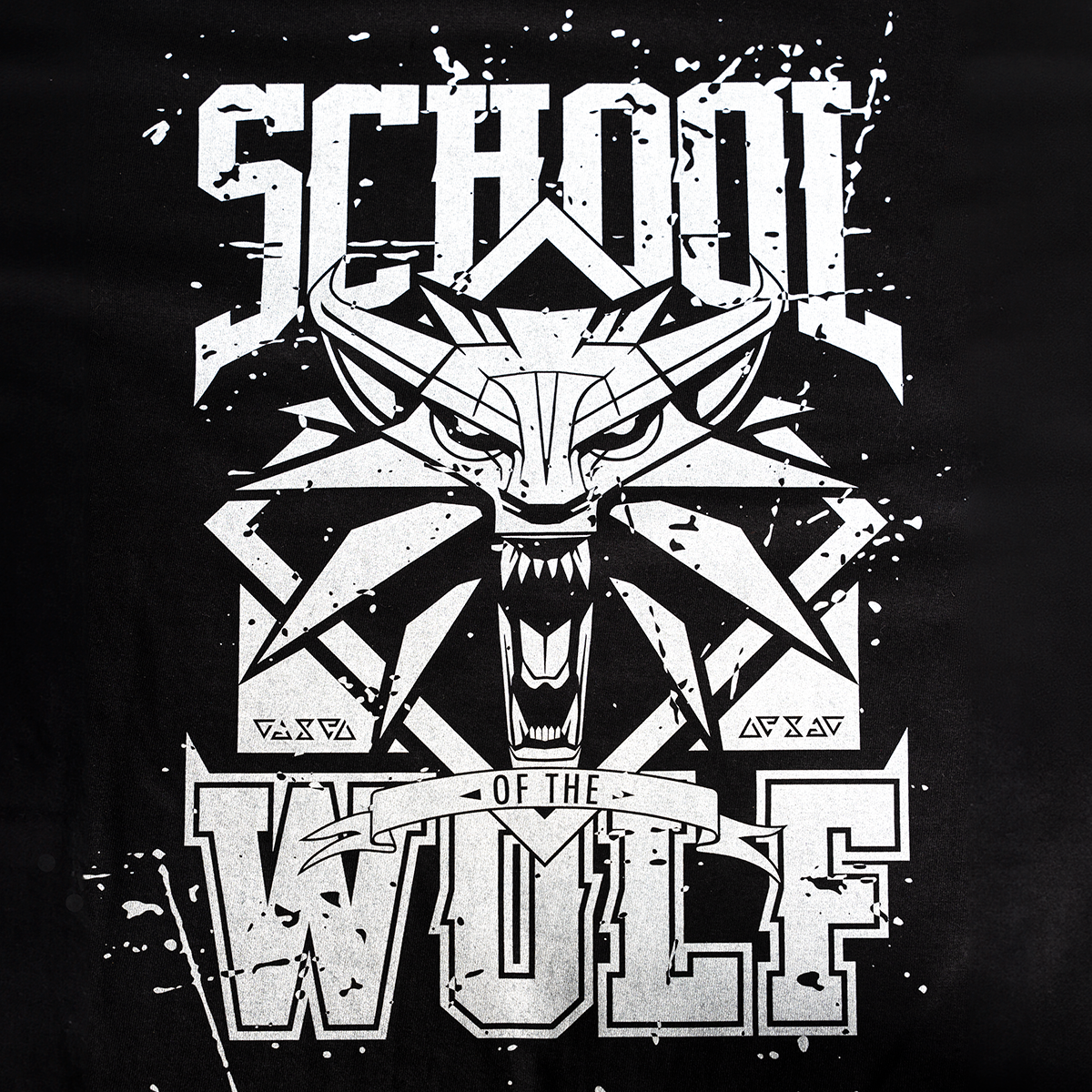 The Witcher T-Shirt "School of the Wolf" Black M Image 2