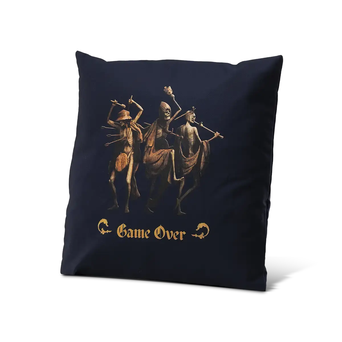 Kingdom Come: Deliverance II Pillow "Game Over" Navy Kingdom Come: Deliverance II Pillow "Game Over" Navy