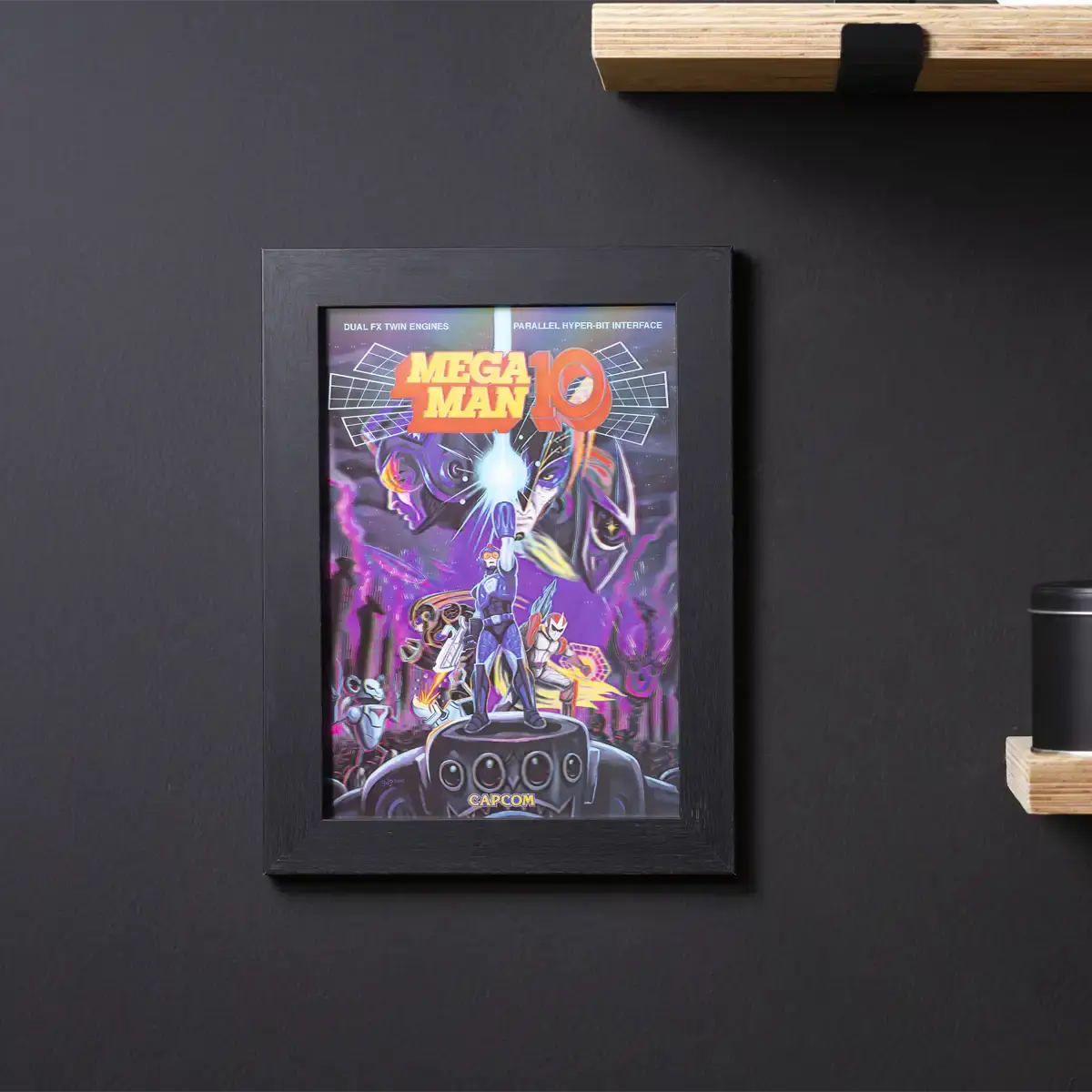 Pixel Frames Plax Mega Man 10
