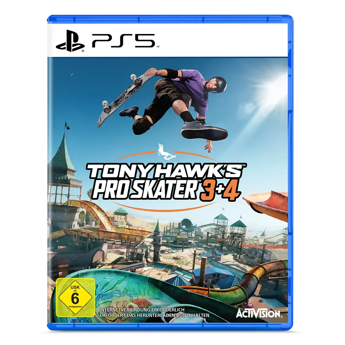Tony Hawk's Pro Skater 3+4 (PS5) Cover Tony Hawk's Pro Skater 3+4 (PS5) Cover