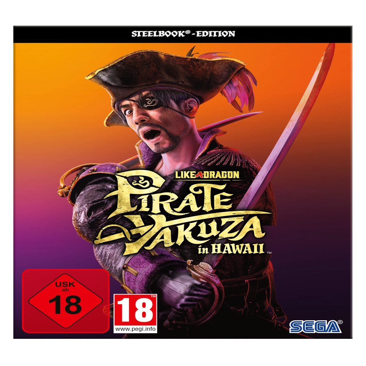 Like a Dragon Pirate Yakuza in Hawaii Steelbook Edition (PC) Cover Like a Dragon Pirate Yakuza in Hawaii Steelbook Edition (PC) Cover