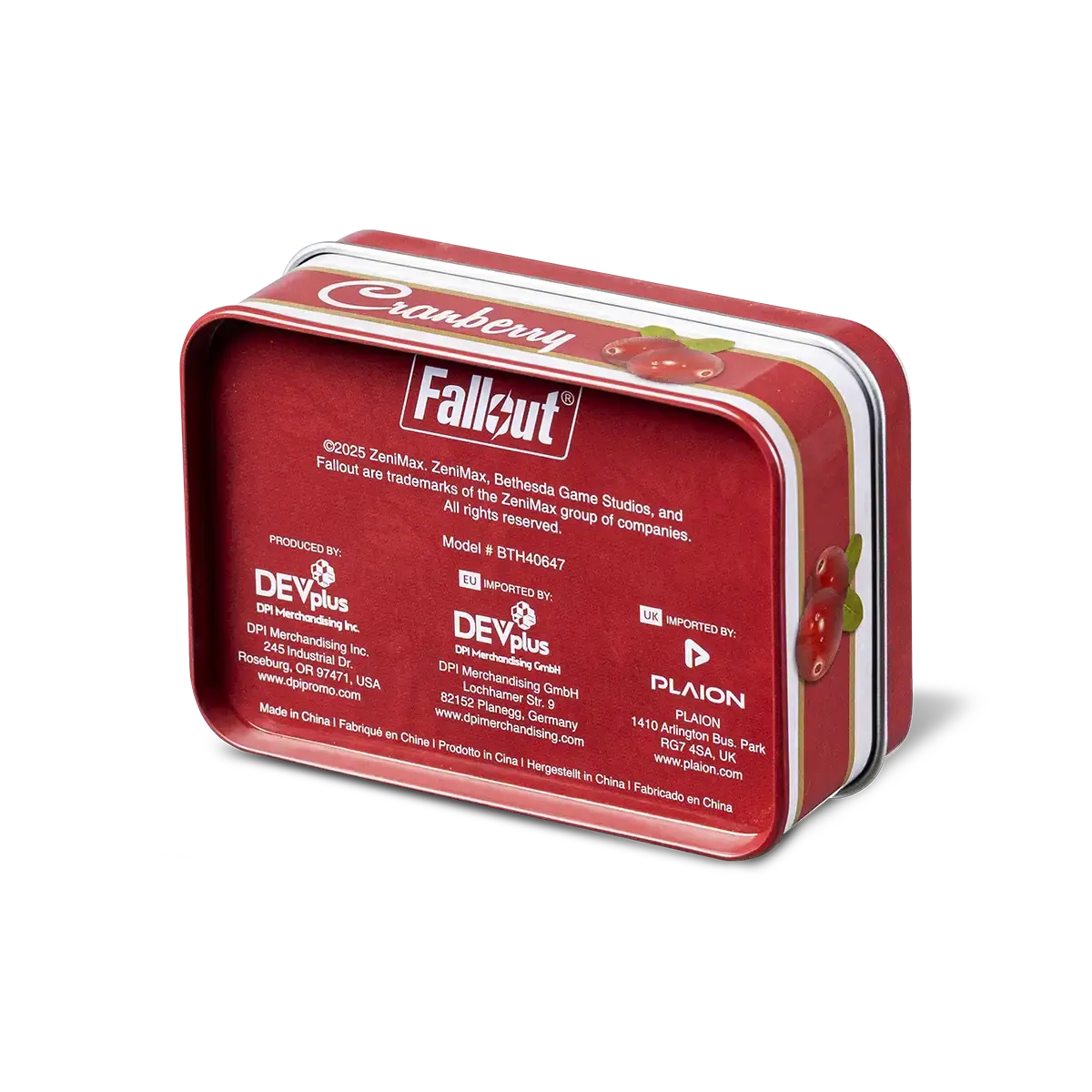 Fallout Bottle Cap Series "Nuka Cranberry" with Collection Tin Fallout Bottle Cap Series "Nuka Cranberry" with Collection Tin
