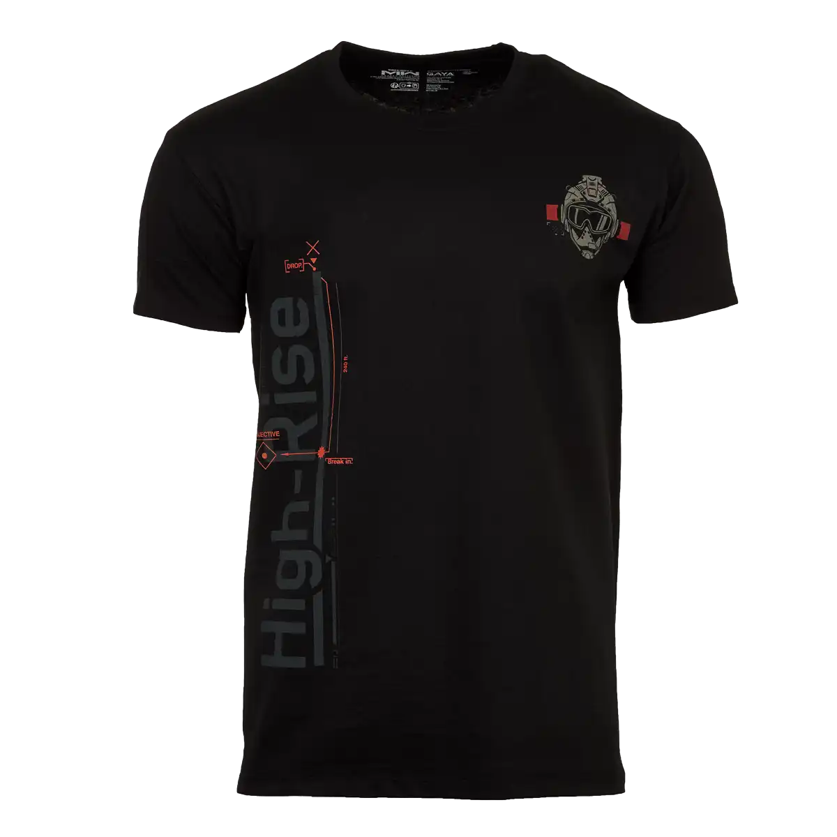 Call of Duty T-Shirt "High Rise" Black L Cover Call of Duty T-Shirt "High Rise" Black L Cover