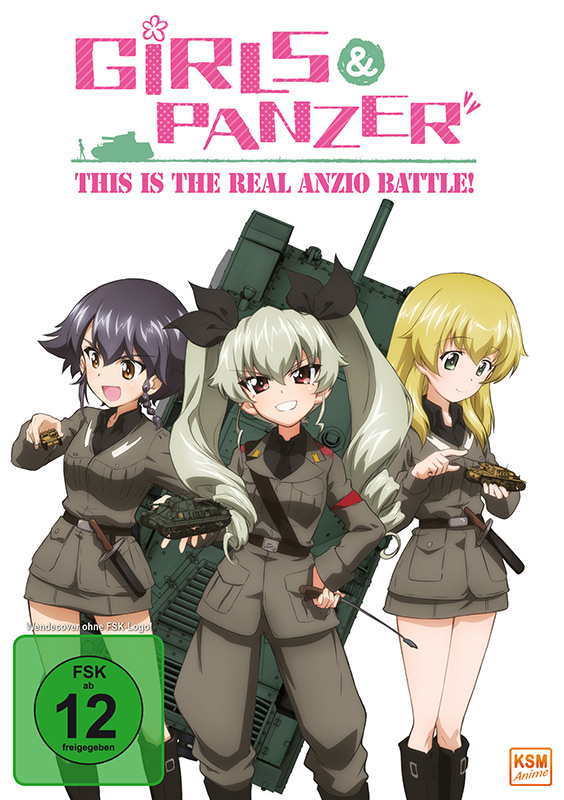 Girls & Panzer - This is the Real Anzio Battle! - OVA [DVD] Cover