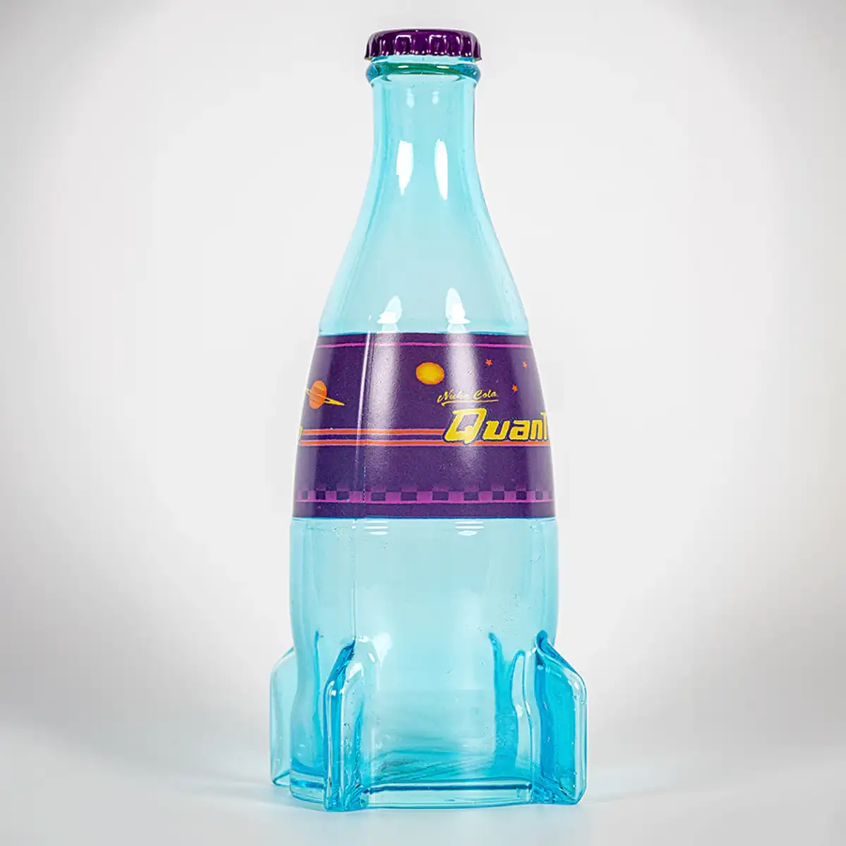 Fallout "Nuka Cola Quantum" Glasflasche und Kronkorken Image 5