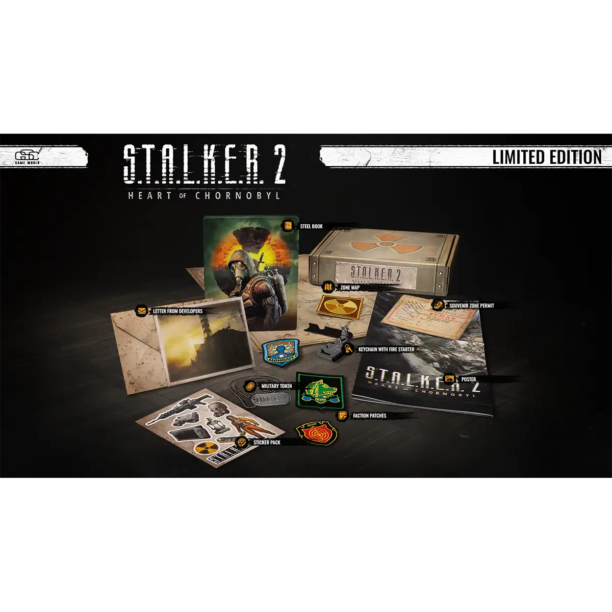 S.T.A.L.K.E.R. 2: Heart of Chornobyl Limited Edition (PC) S.T.A.L.K.E.R. 2: Heart of Chornobyl Limited Edition (PC)