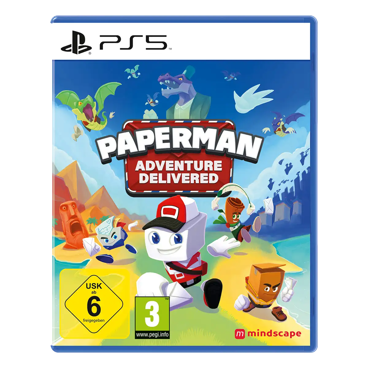 Paperman: Adventure Delivered (PS5) Cover Paperman: Adventure Delivered (PS5) Cover