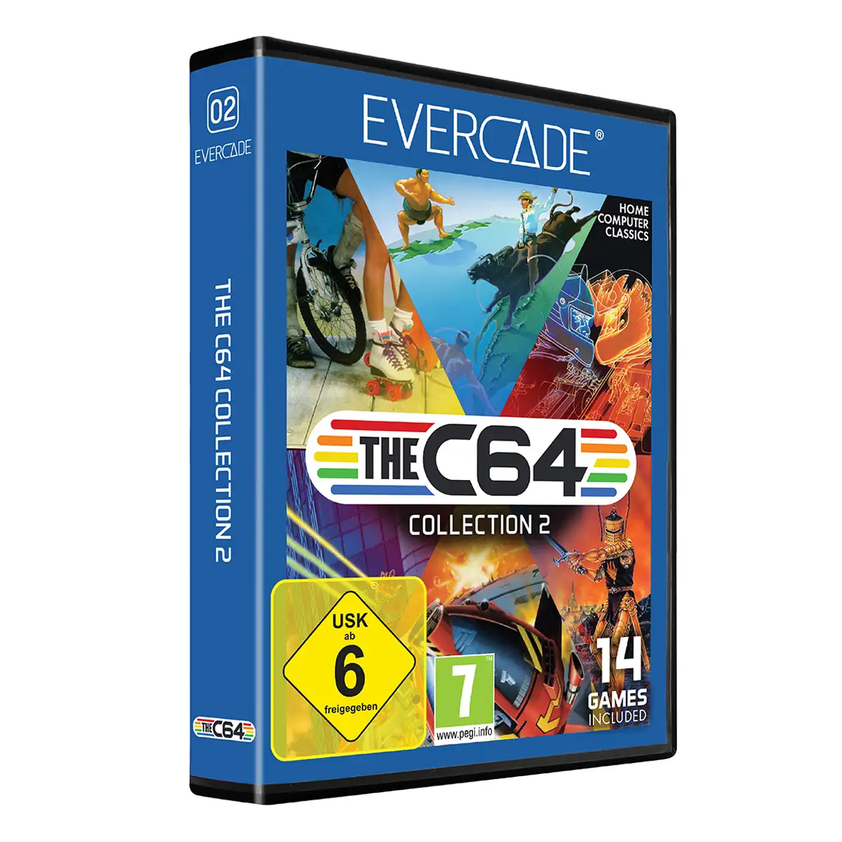 Blaze Evercade The C64 Collection 2 Cartridge Cover