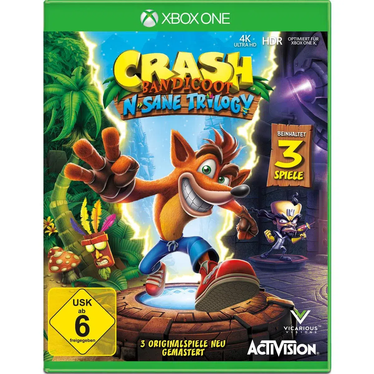 1067534-crash-bandicoot-nsane-trilogy-xone Crash Bandicoot: N.Sane Trilogy (XONE) Cover