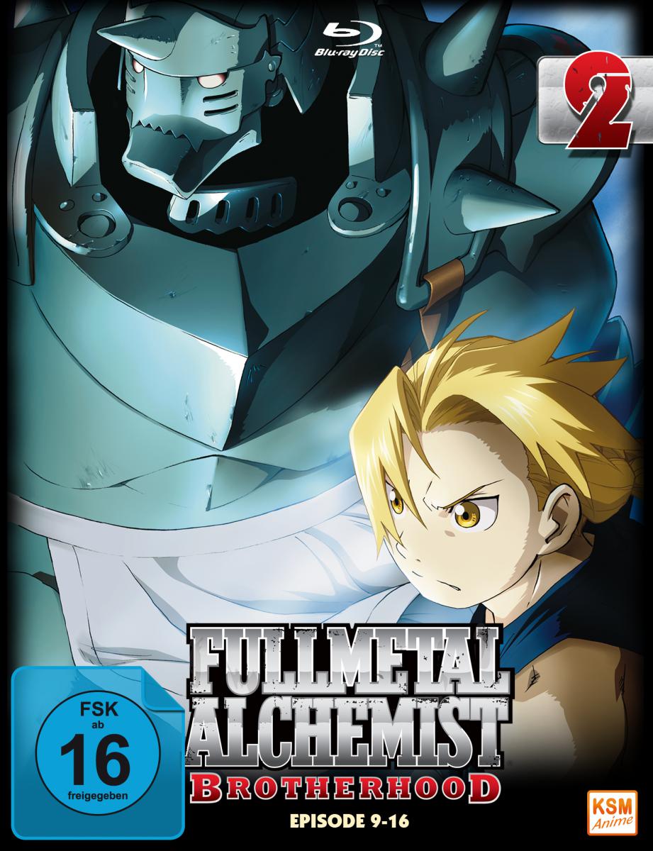 Fullmetal Alchemist: Brotherhood - Volume 2: Episode 09-16 (Limited Edition) Blu-ray Cover