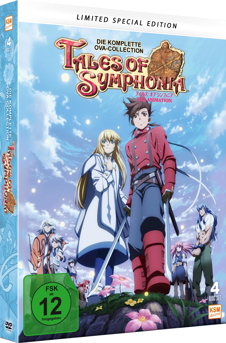 Tales of Symphonia - Special Limited Edition im Mediabook [DVD] Image 2