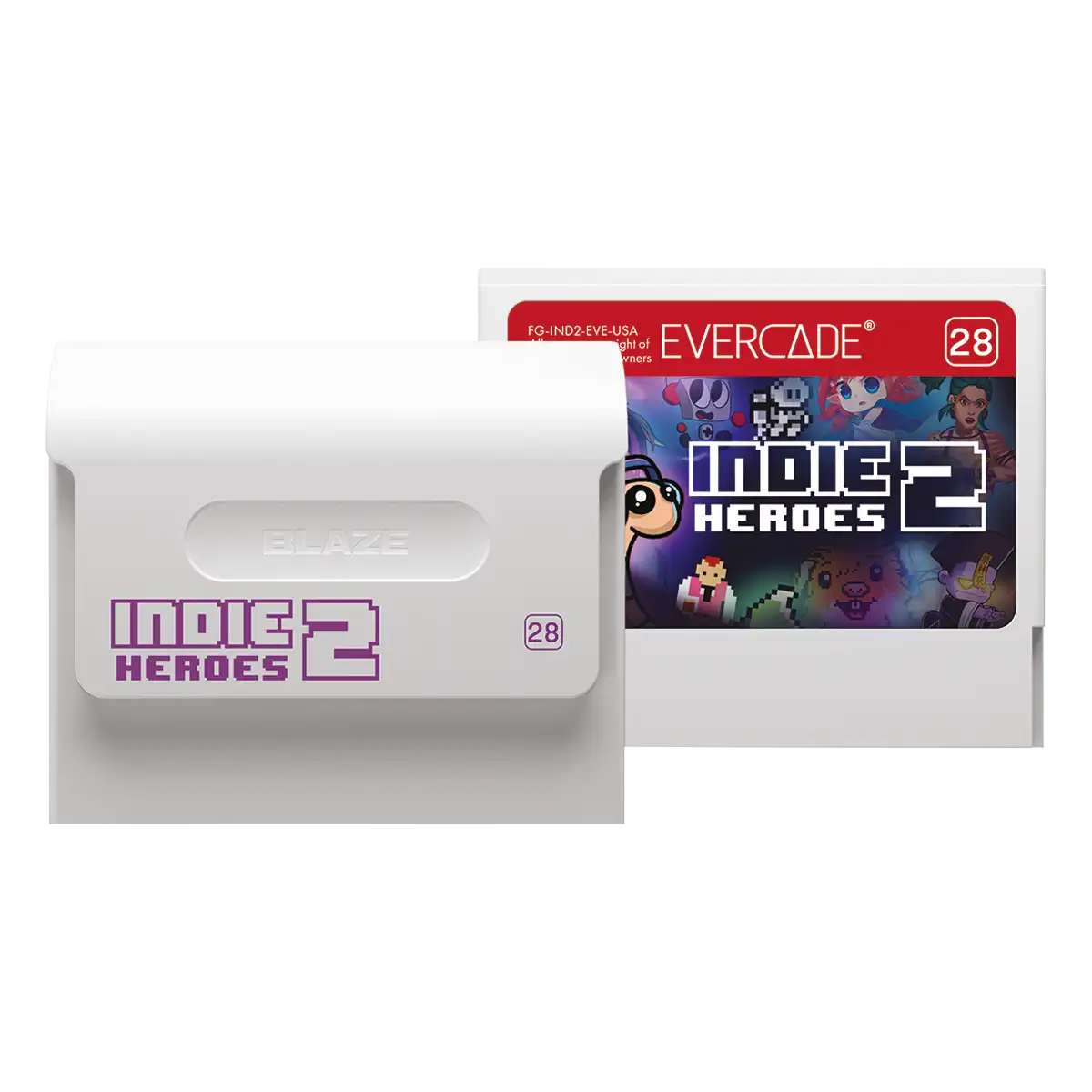 Blaze Evercade Indie Heroes Cartridge 2 Image 2