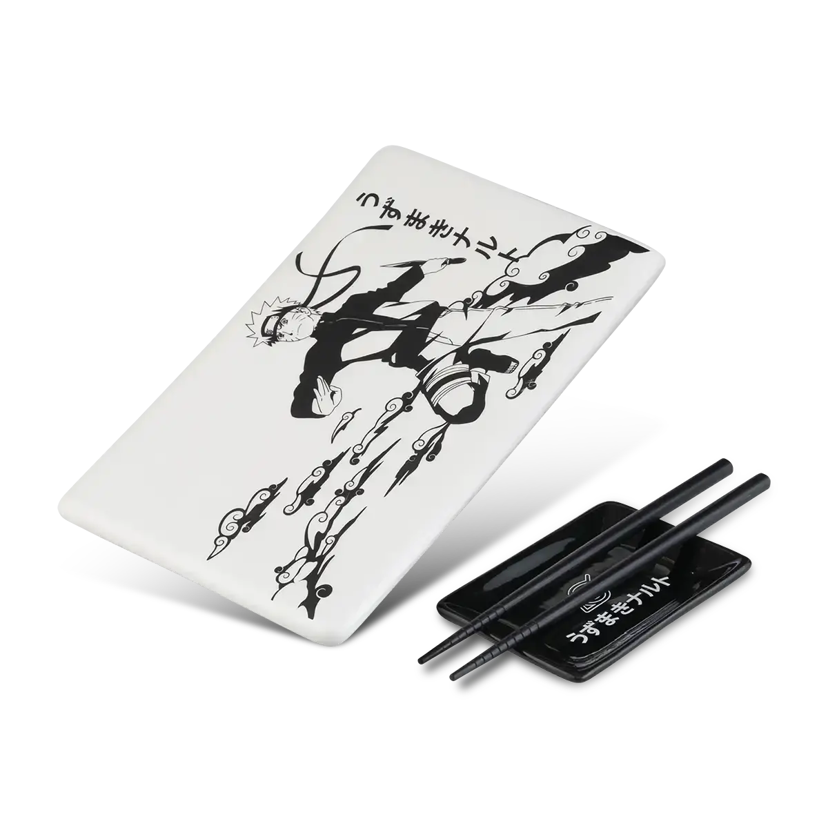 Naruto Shippuden Sushi Set schwarz/weiß