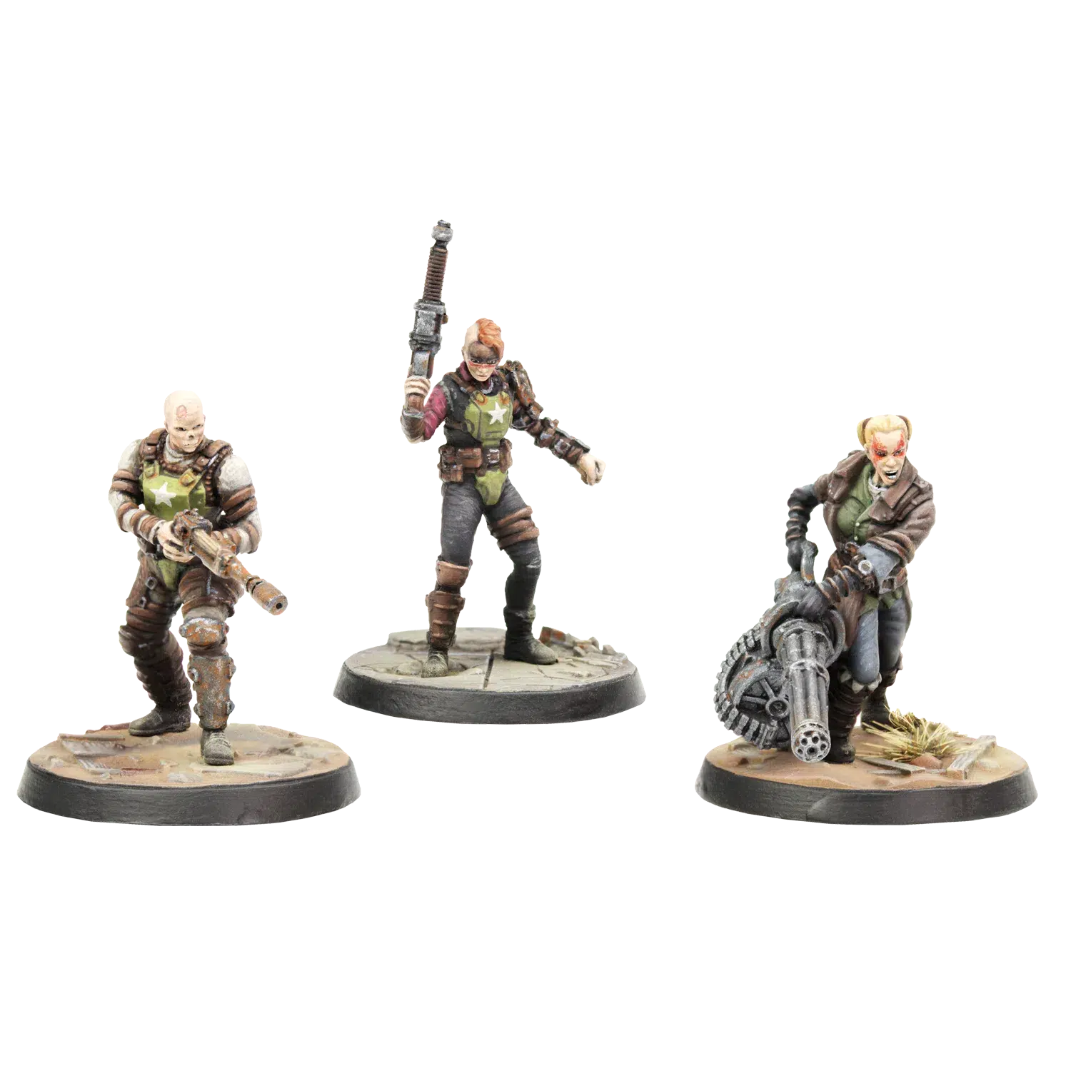 FALLOUT_WASTELAND_WARFARE_MINIATURES_ACKACK_SINJIN_AND_AVERY_0014 Fallout: Wasteland Warfare - Ack Ack, Sinjin & Avery Cover