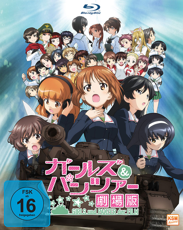 Girls & Panzer - Der Film Blu-ray Cover Girls & Panzer - Der Film Blu-ray Cover