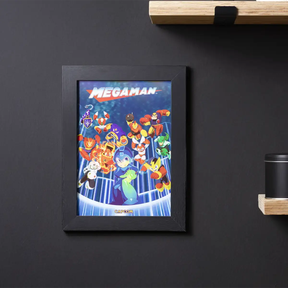 Pixel Frames Plax Mega Man Ambush