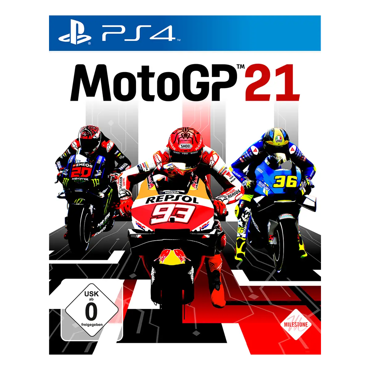 MotoGP 21 (PS4) Cover MotoGP 21 (PS4) Cover