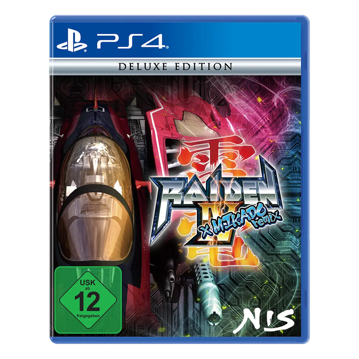 Raiden IV x MIKADO remix Deluxe Edition (PS4) Cover