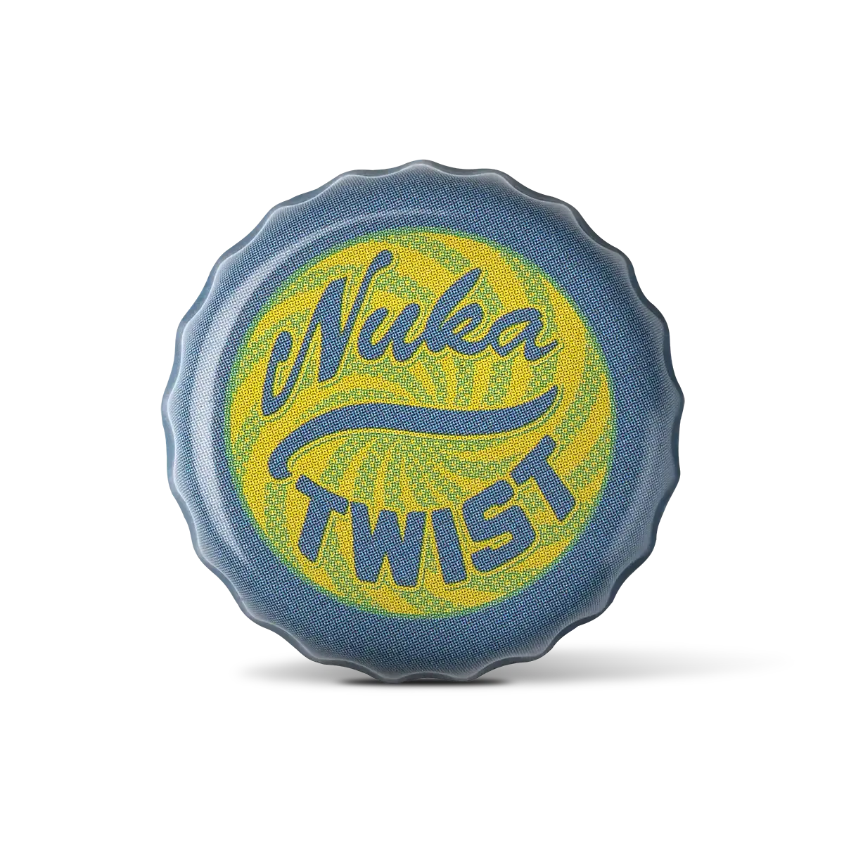 Fallout Kronkorken Reihe "Nuka Twist" mit Sammelbüchse Fallout Kronkorken Reihe "Nuka Twist" mit Sammelbüchse