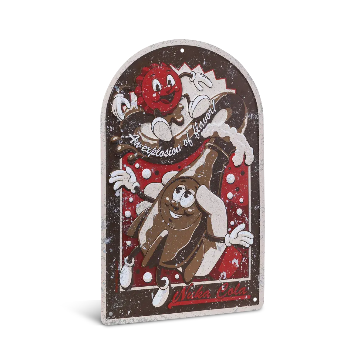 Fallout Metal Sign "Vintage Ad"