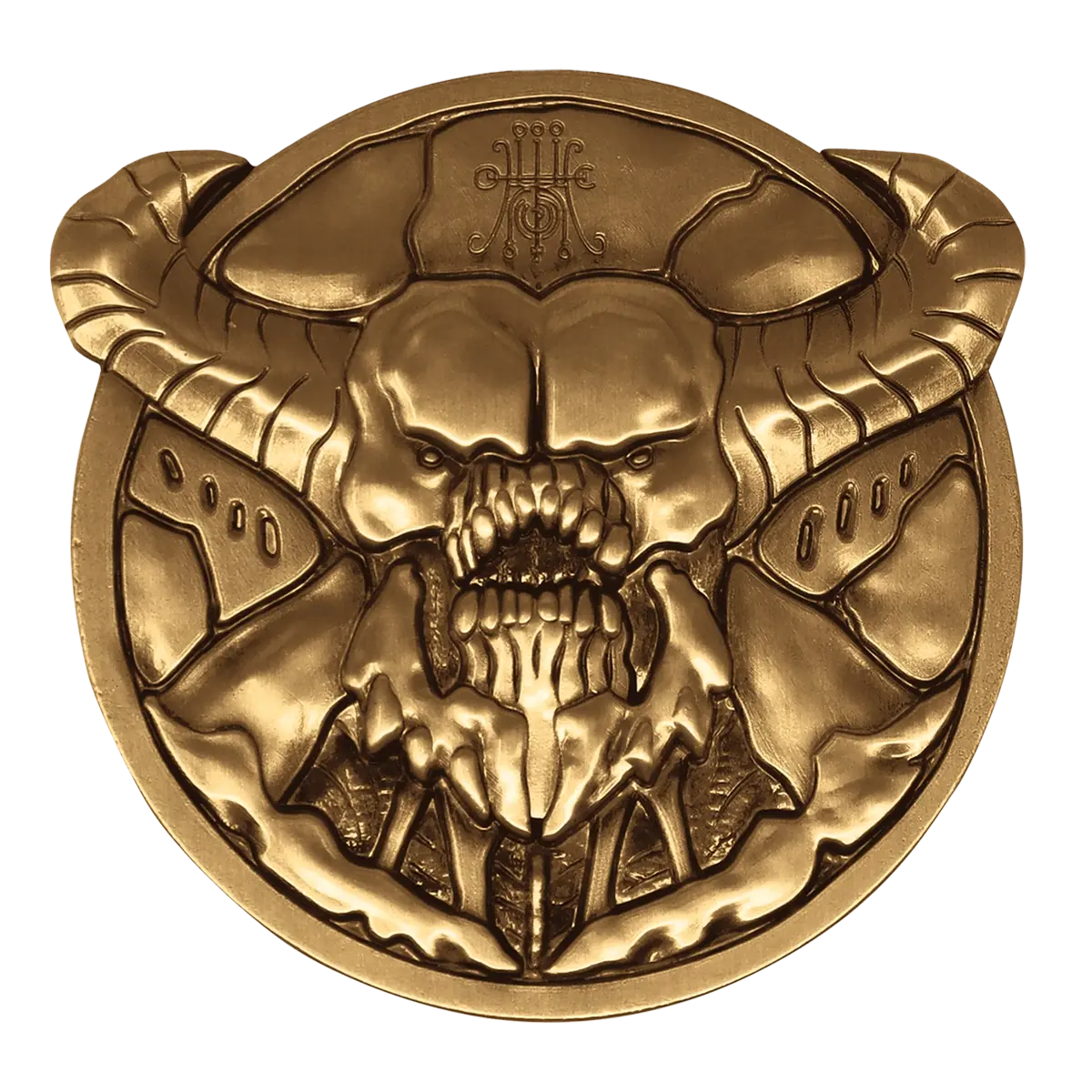 1070320-doom-medallion-baron-of-hell-front DOOM Medallion "Baron of Hell" Cover