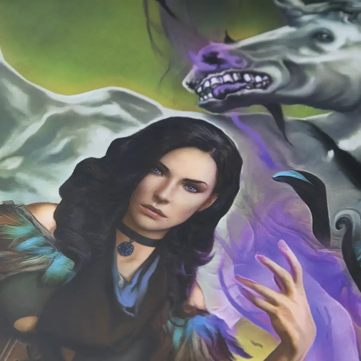 The Witcher Art Print „YENNEFER DALÍ“