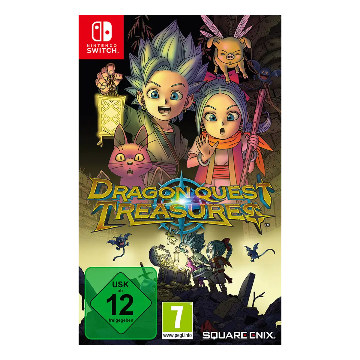 Dragon Quest Treasures (Switch) Cover Dragon Quest Treasures (Switch) Cover