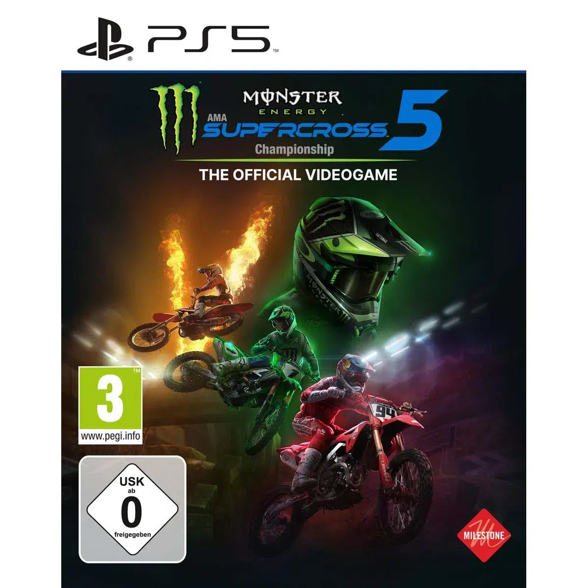 Monster Energy Supercross - The Official Videogame 5 (PS5)