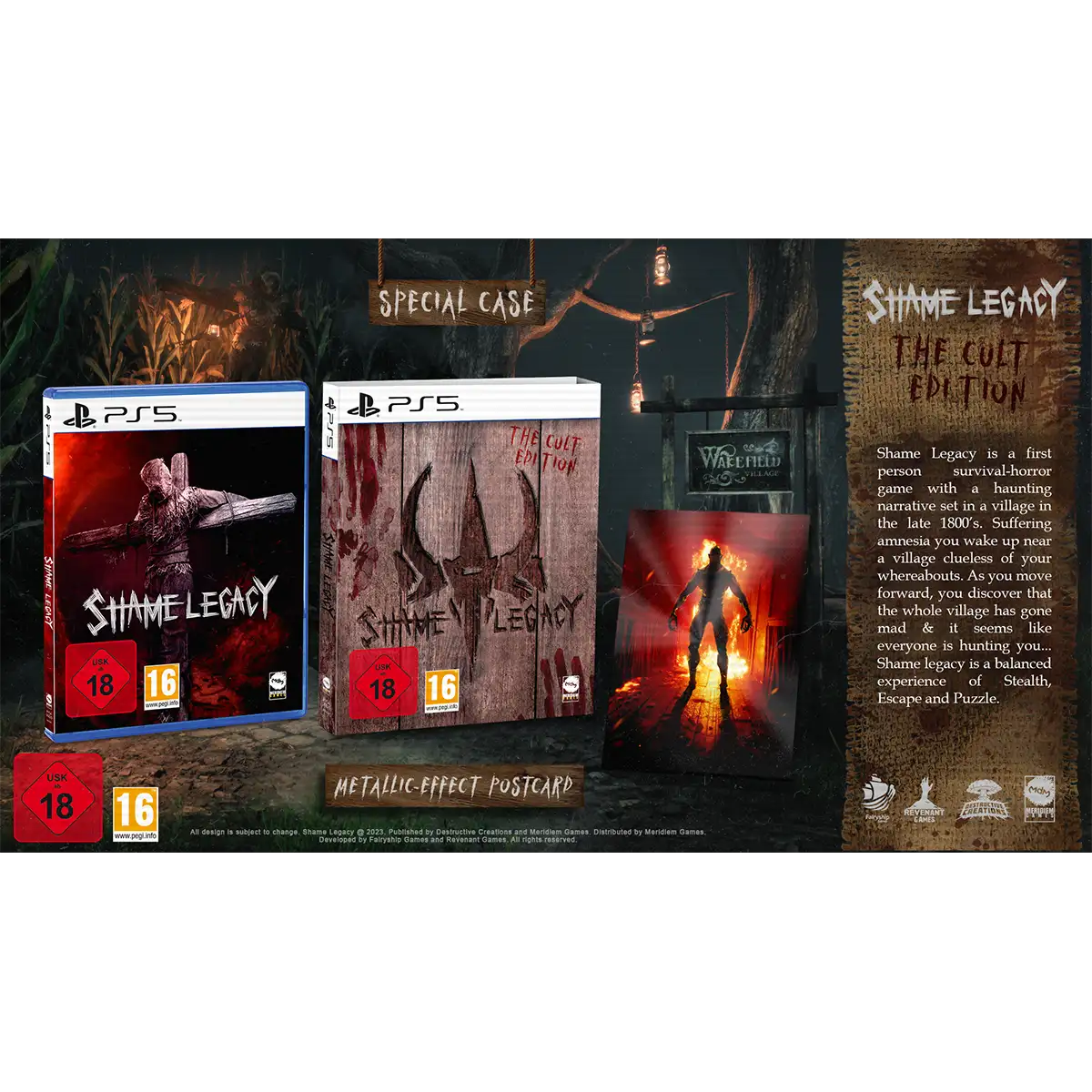 Shame Legacy: The Cult Edition (PS5) Shame Legacy: The Cult Edition (PS5)