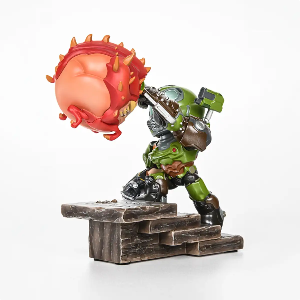 DOOM Eternal Slayer vs. Cacodemon Mini Collectible Figure Image 5