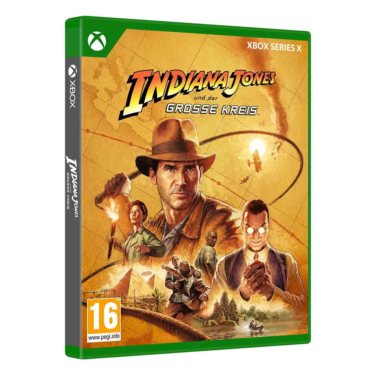 Indiana Jones und der Große Kreis (XSRX) (PEGI) Cover Indiana Jones und der Große Kreis (XSRX) (PEGI) Cover