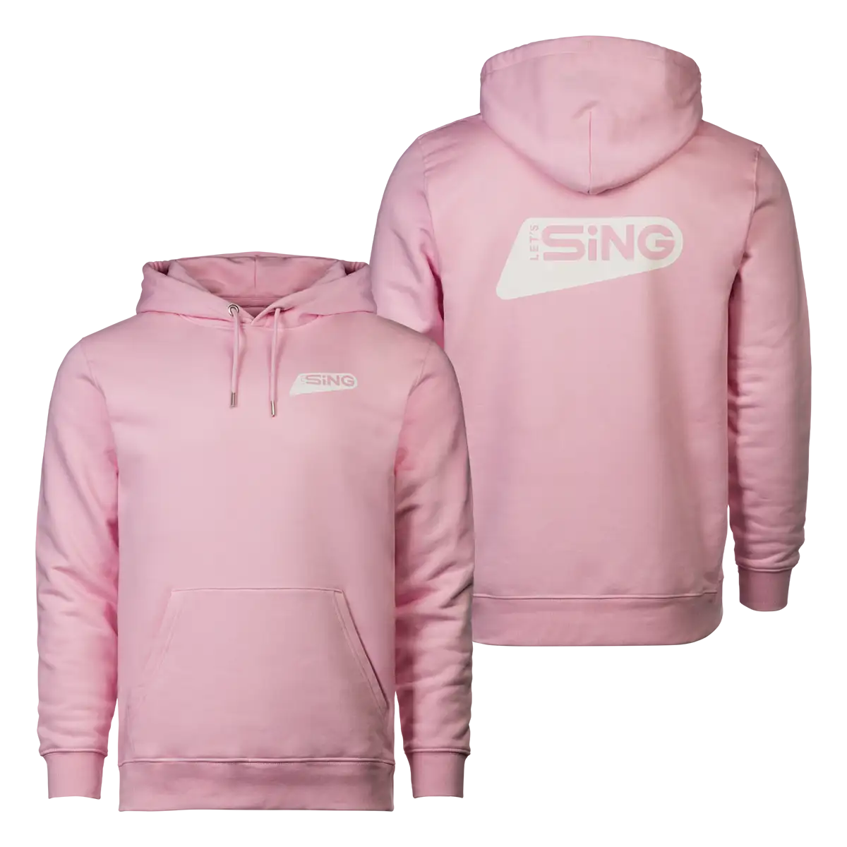 Let's Sing 2024 Hoodie Logo Cotton Pink L Cover