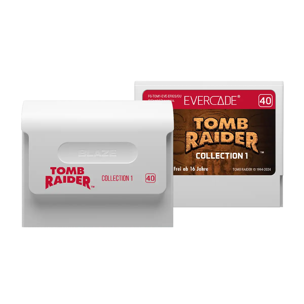 Blaze Evercade Tomb Raider Collection 1 Cartridge Image 2