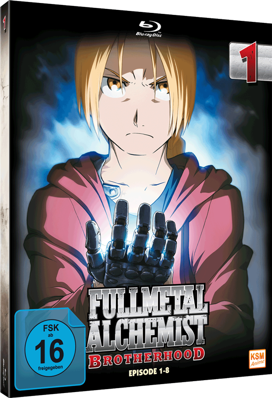 Fullmetal Alchemist: Brotherhood - Volume 1: Episode 01-08 (Limited Edition) Blu-ray Image 2