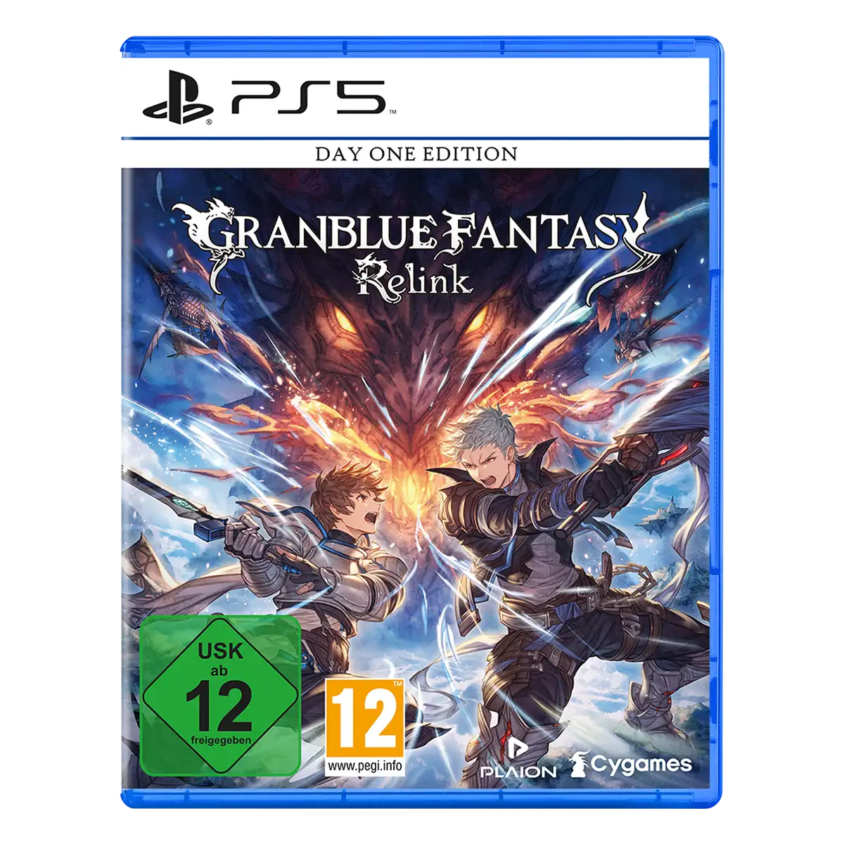 Granblue Fantasy Relink Day One Edition (PS5) Cover Granblue Fantasy Relink Day One Edition (PS5) Cover