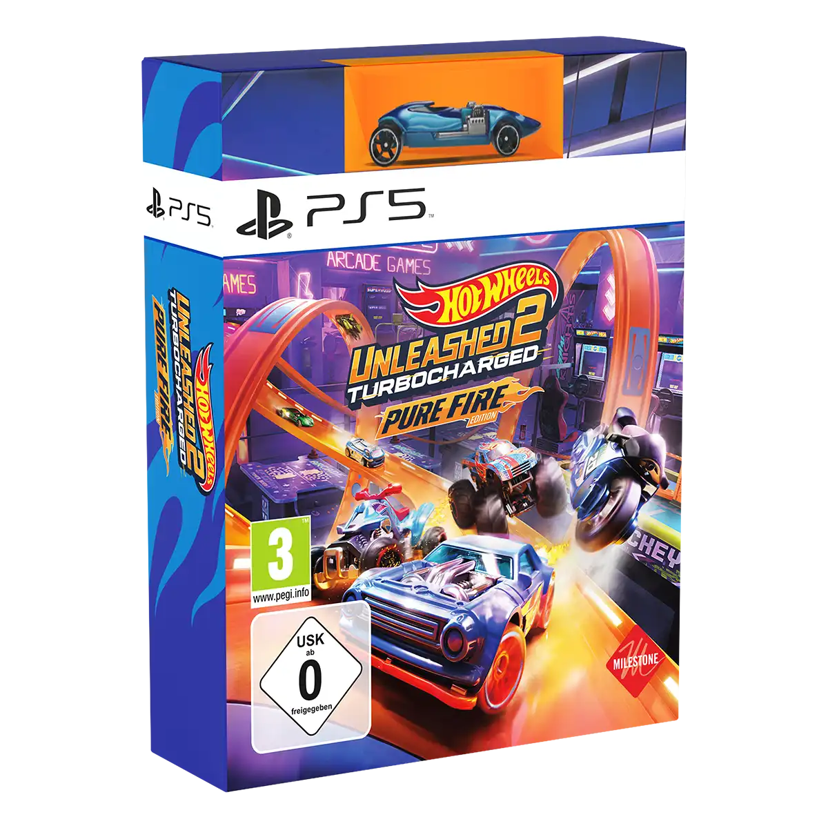 Hot Wheels Unleashed 2 Turbocharged Pure Fire Edition (PS5) Hot Wheels Unleashed 2 Turbocharged Pure Fire Edition (PS5)