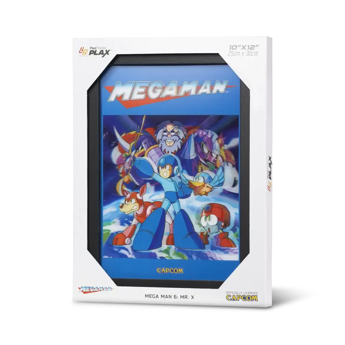 Pixel Frames Plax Mega Man Mr X