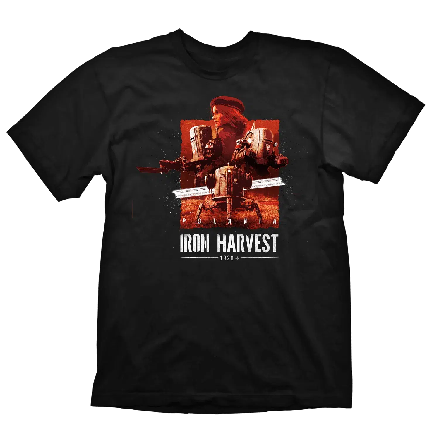 IRON_HARVEST_T-SHIRT_POLANIA_0018 Iron Harvest T-Shirt "Polania" Black XL Cover
