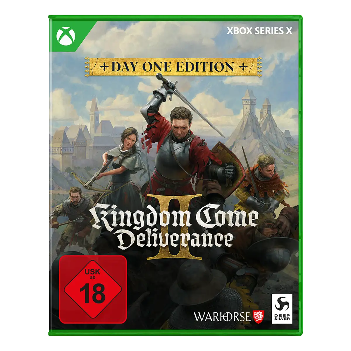 Kingdom Come: Deliverance II Day One Edition (XSRX) USK Cover Kingdom Come: Deliverance II Day One Edition (XSRX) USK Cover