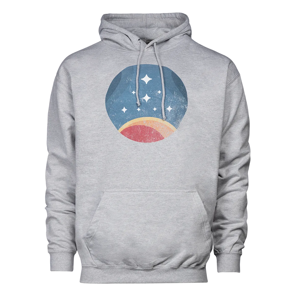 Starfield Retro Constellation Logo Hoodie Grey Cover Starfield Retro Constellation Logo Hoodie Grey Cover