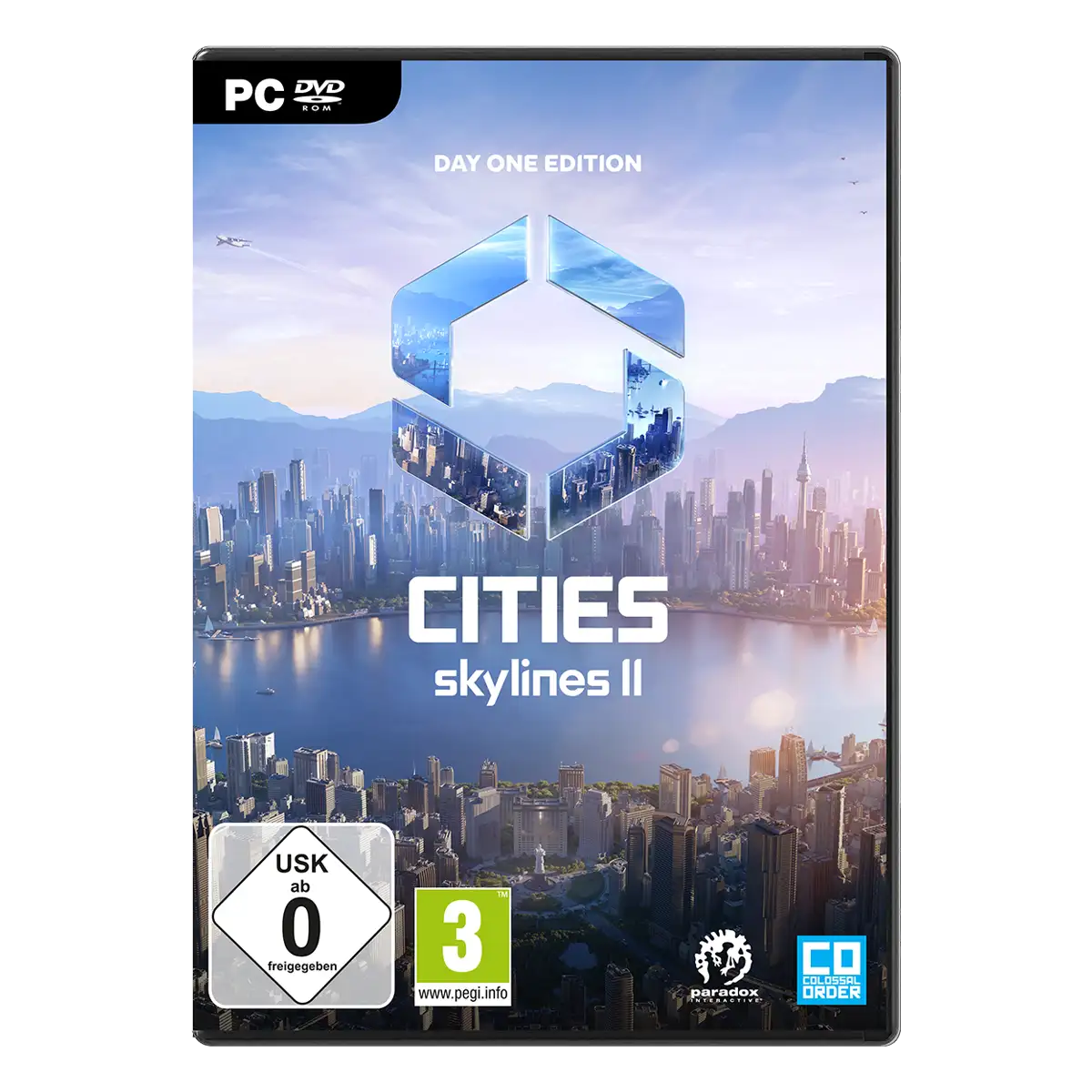 Cities: Skylines II Day One Edition (PC) Cover Cities: Skylines II Day One Edition (PC) Cover